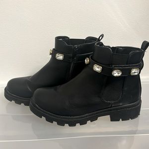 Steve Madden Gem Combat Booties